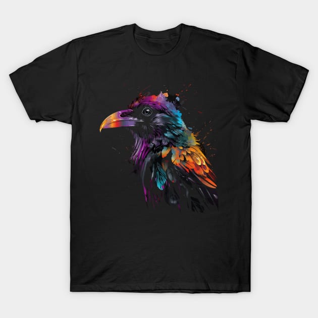 Crow T-Shirt by JH Mart